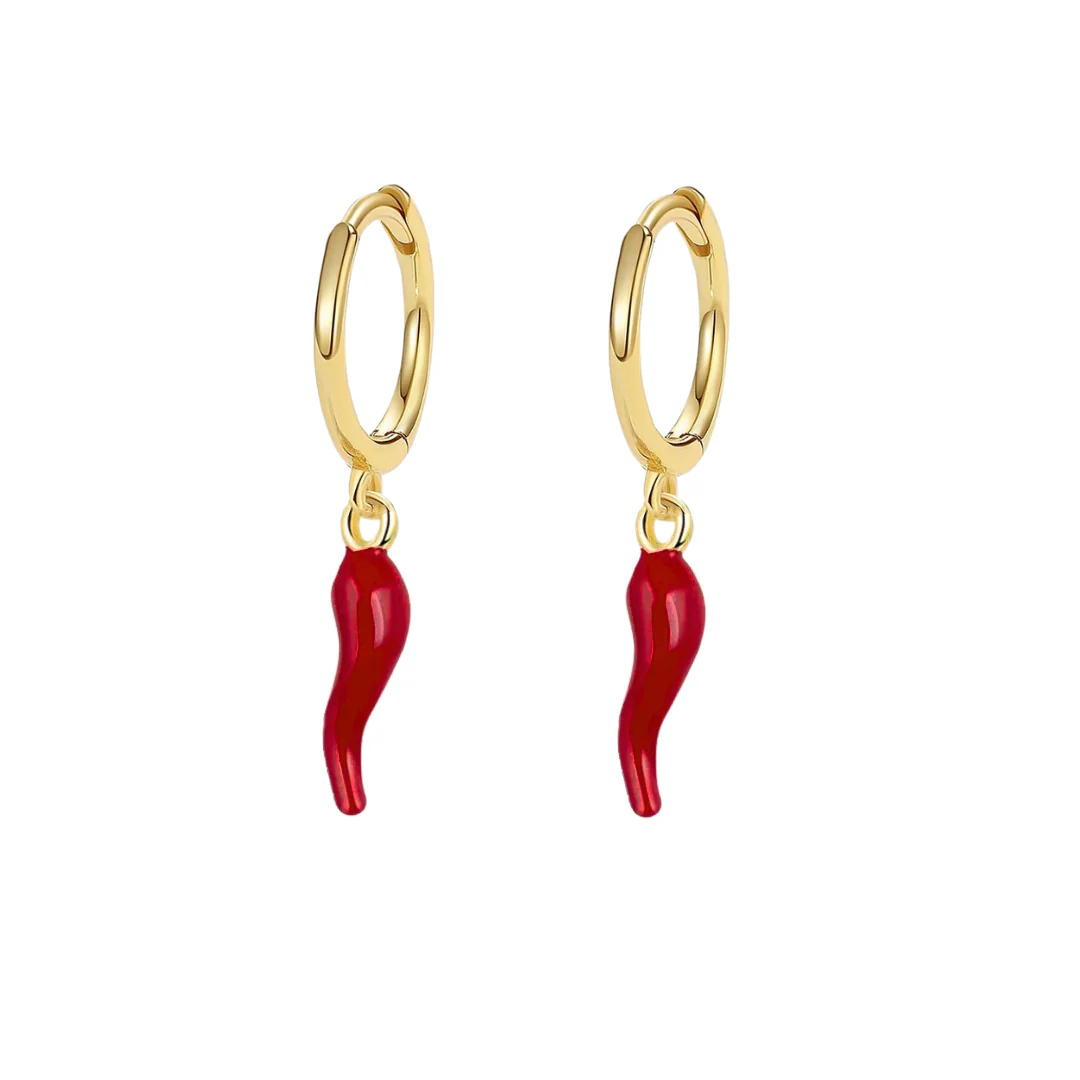 CORNICELLO NECKLACE AND EARRING SET - Image 7