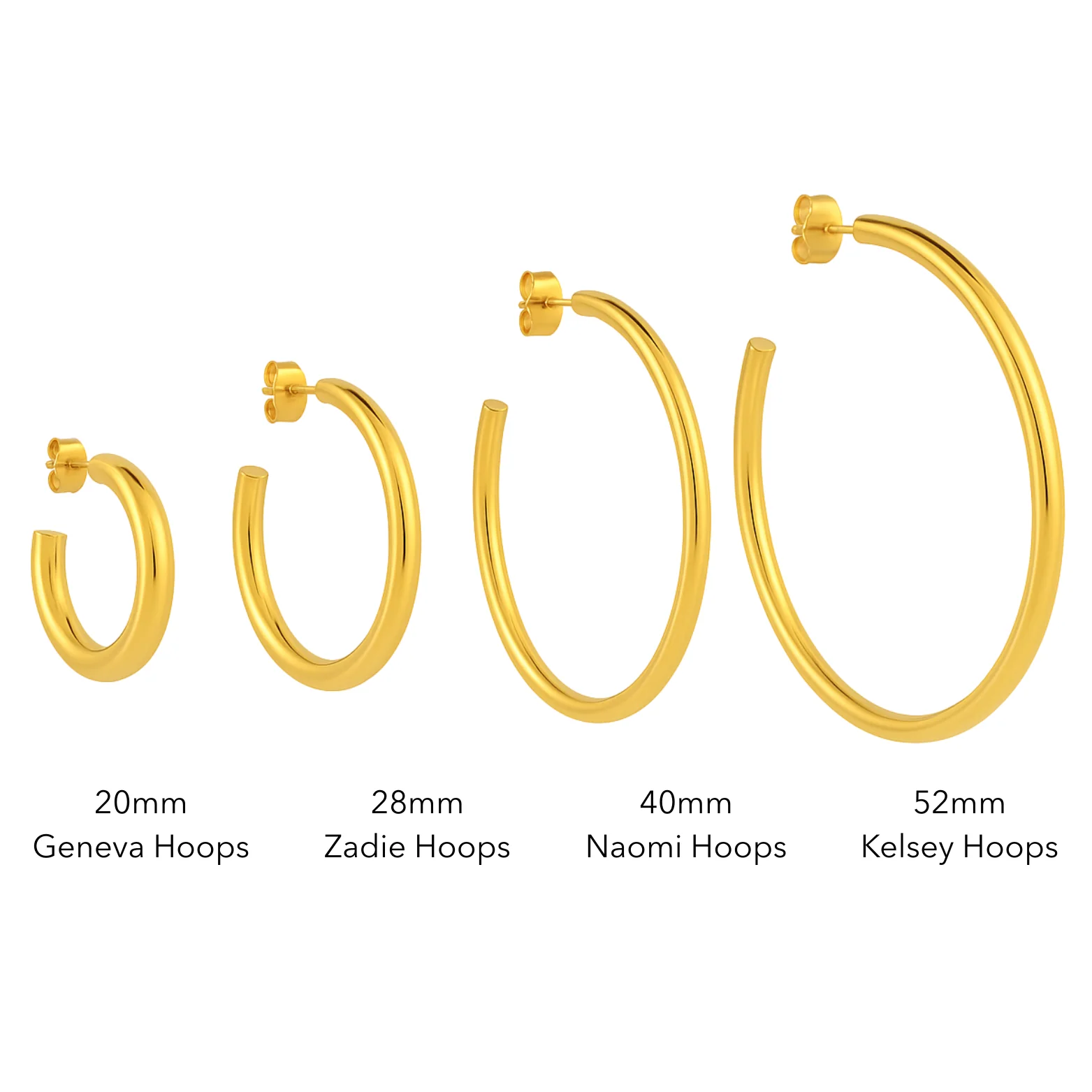 KELSEY HOOPS GOLD - Image 6