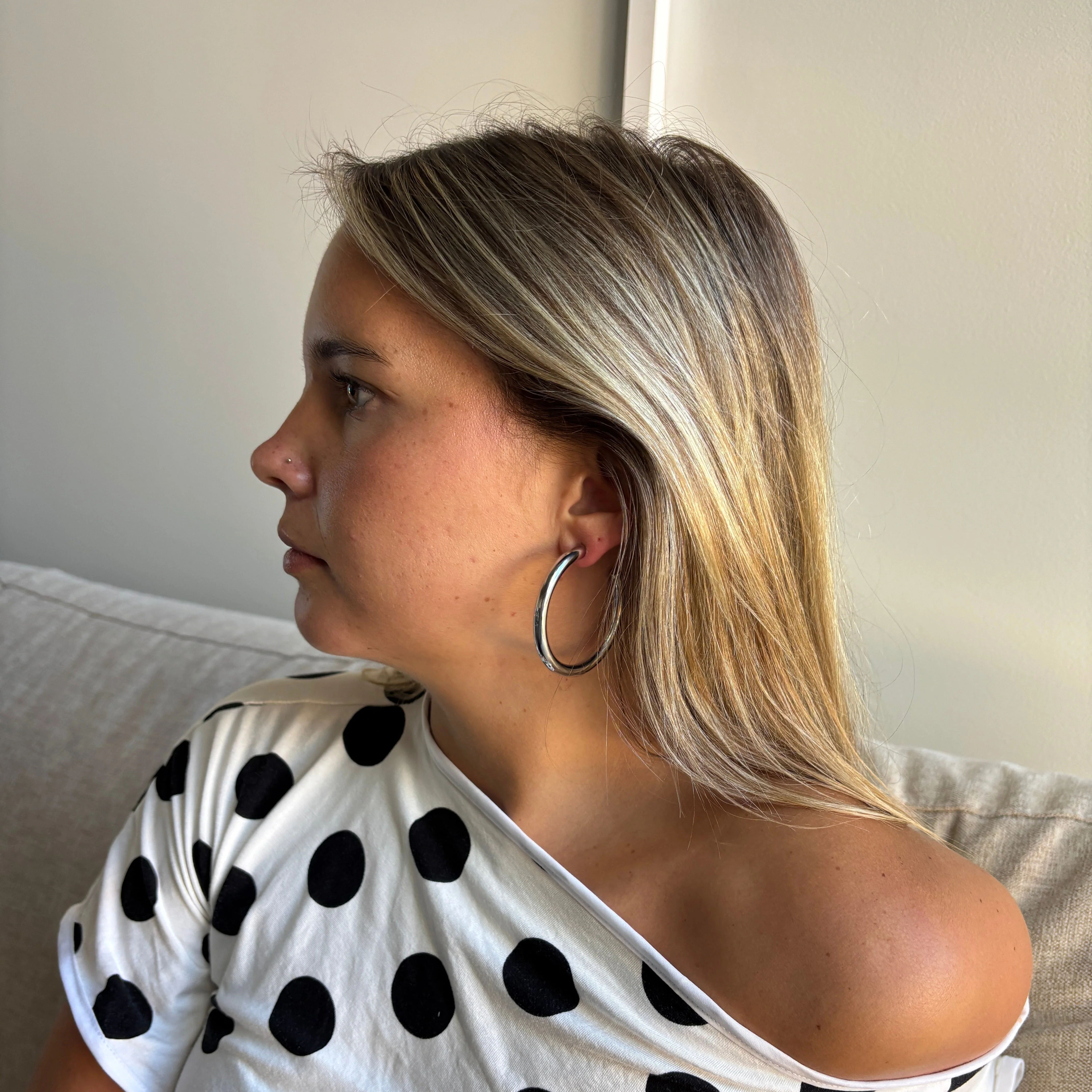 KELSEY HOOPS SILVER - Image 3