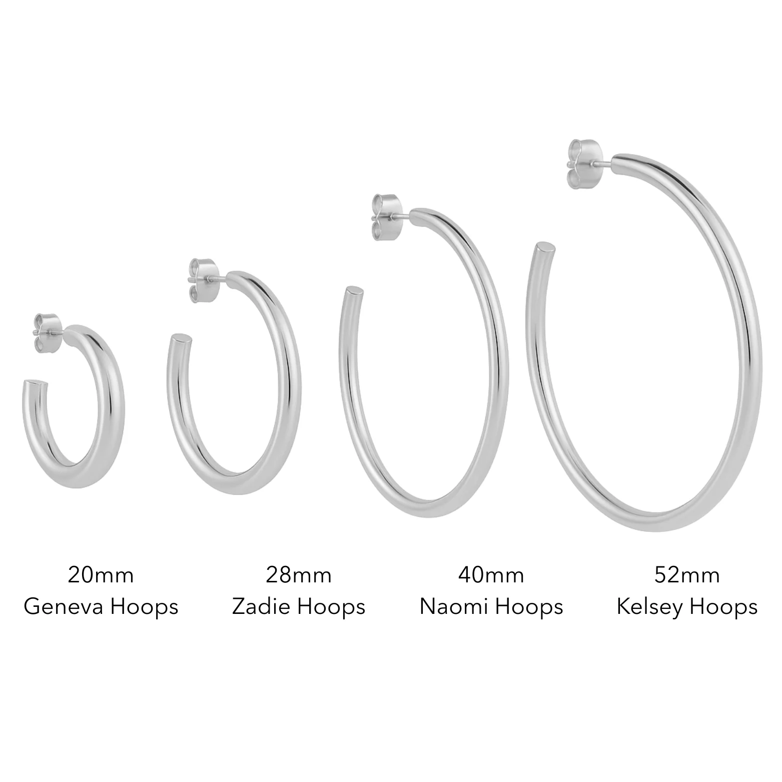 KELSEY HOOPS SILVER - Image 4