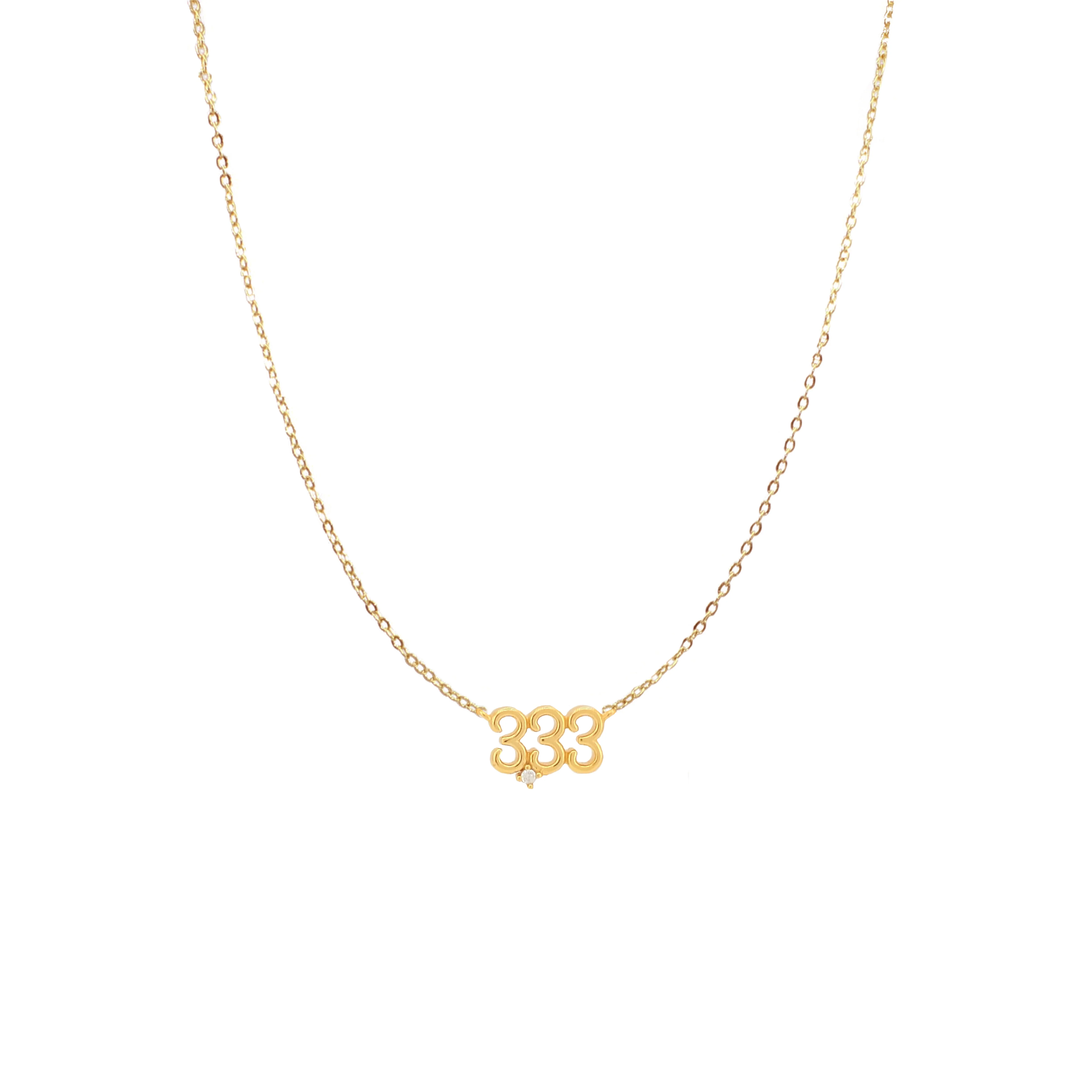 CRYSTAL ANGEL NUMBER NECKLACE - Image 4
