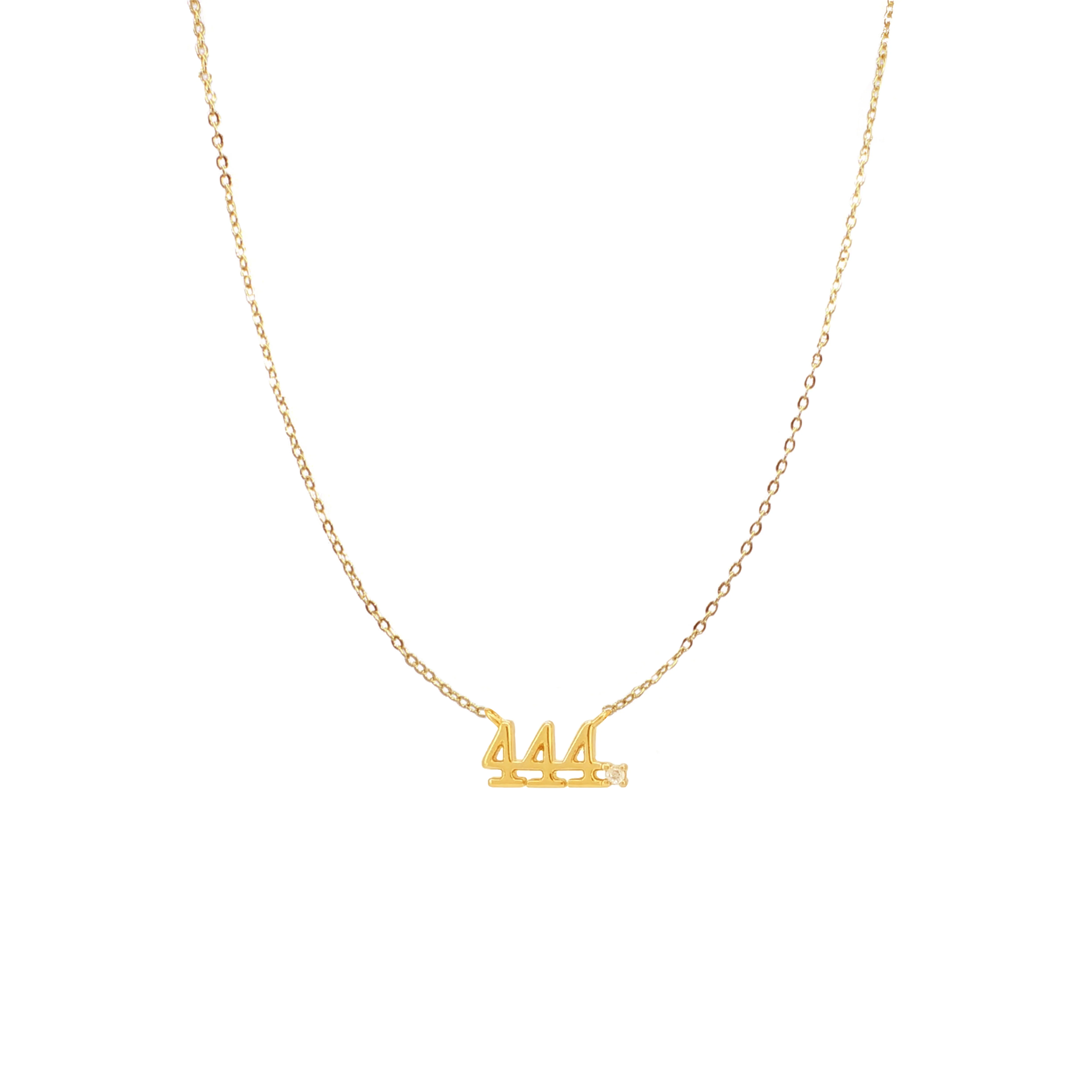 CRYSTAL ANGEL NUMBER NECKLACE - Image 5