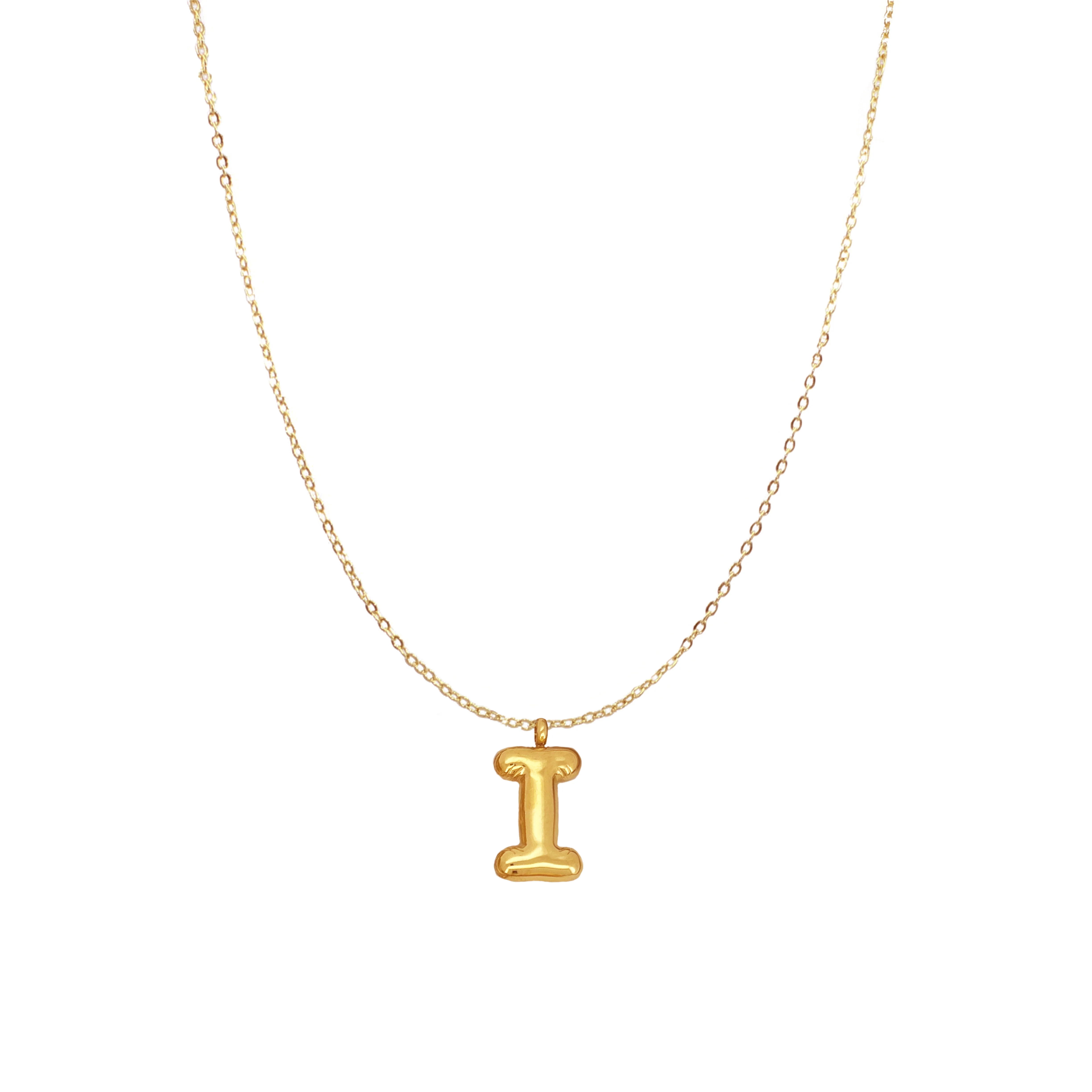 PUFFY INITIAL NECKLACE - Image 13