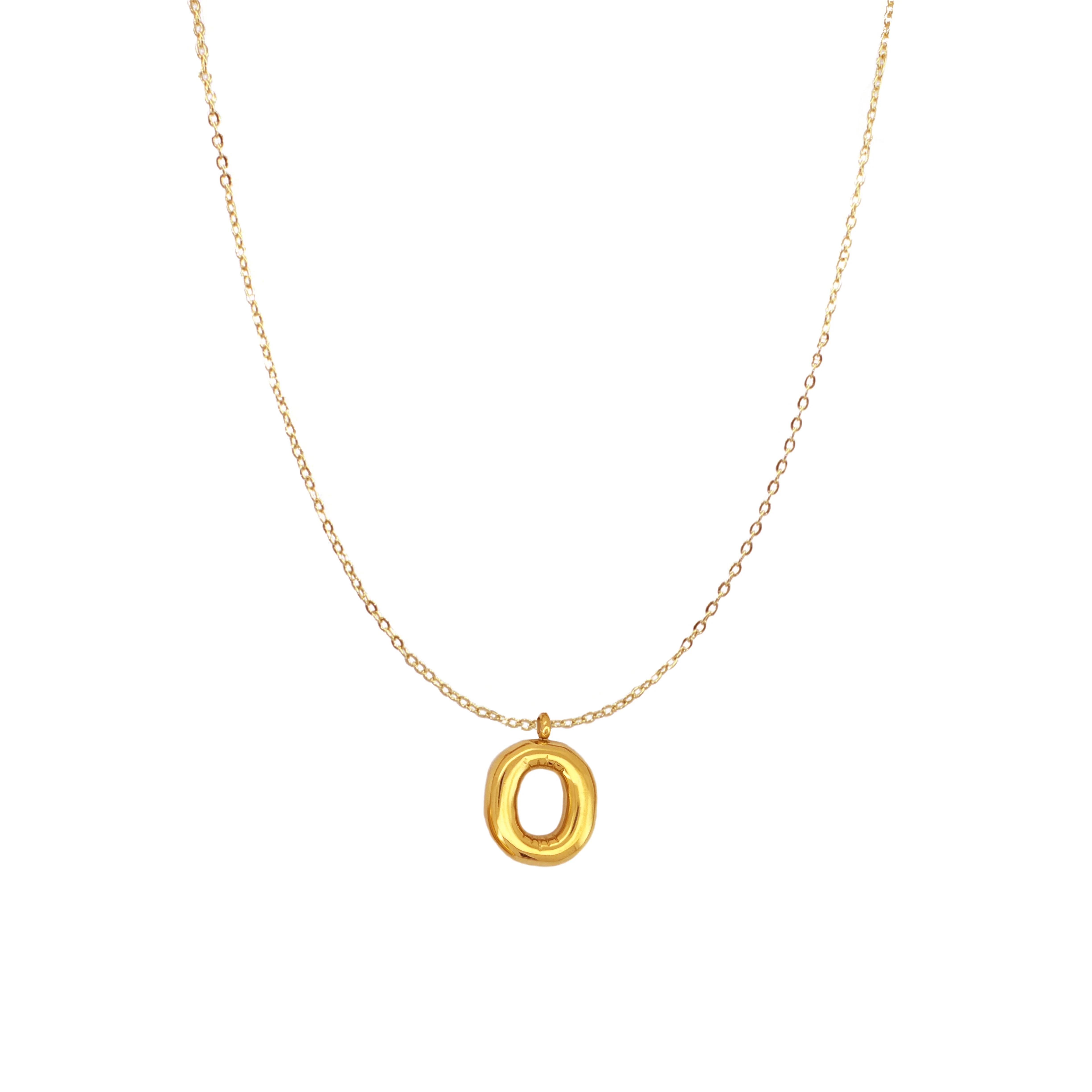 PUFFY INITIAL NECKLACE - Image 19