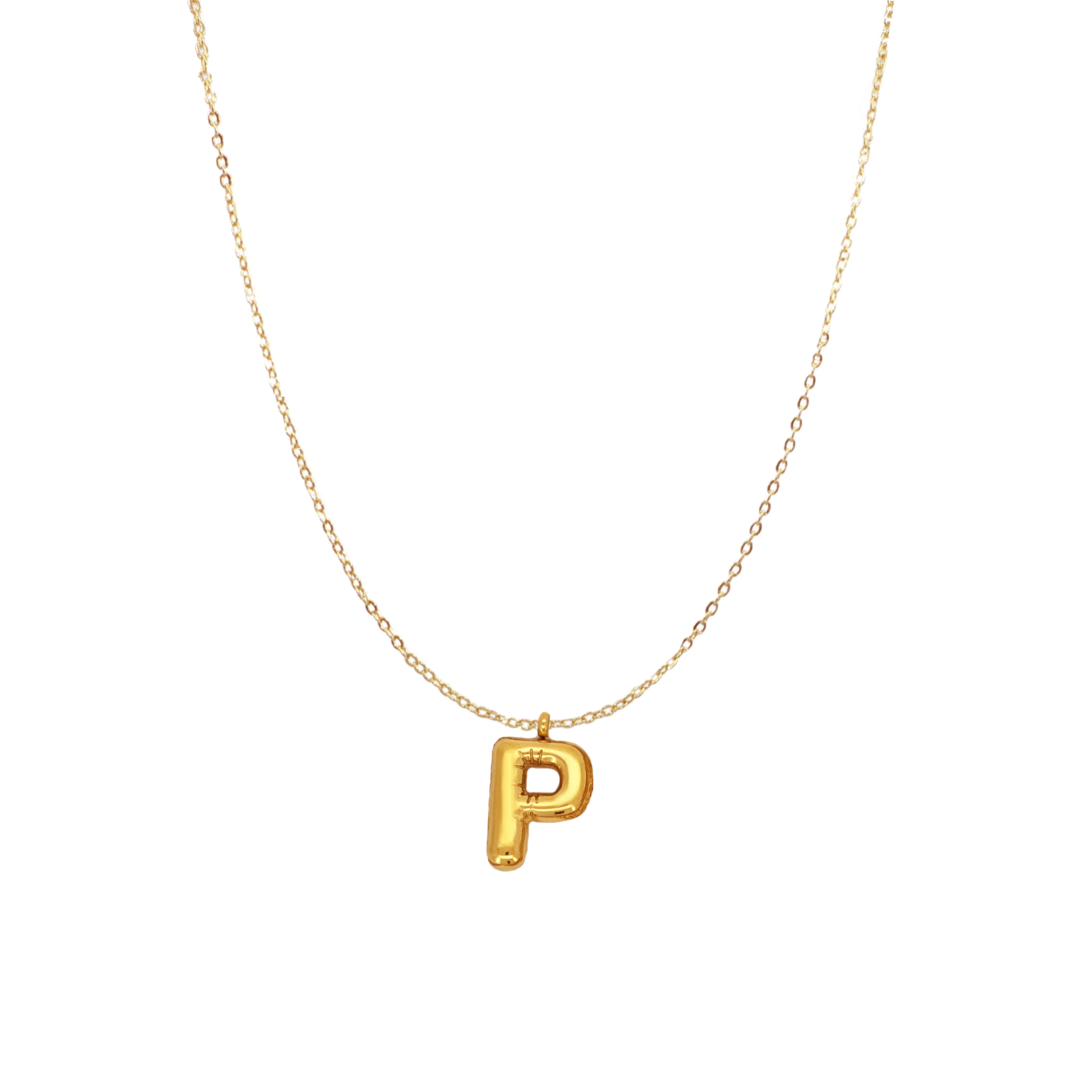 PUFFY INITIAL NECKLACE - Image 20