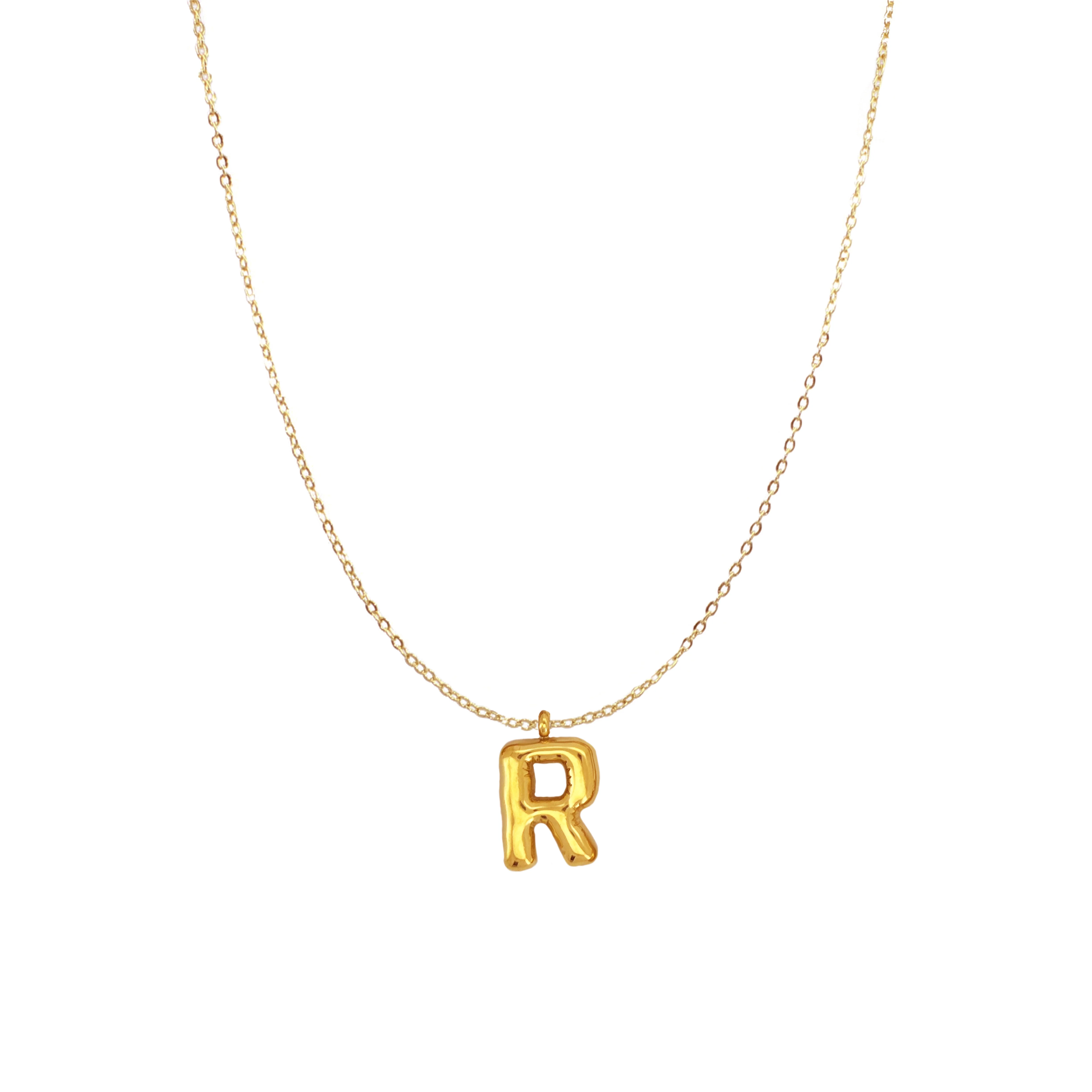PUFFY INITIAL NECKLACE - Image 22