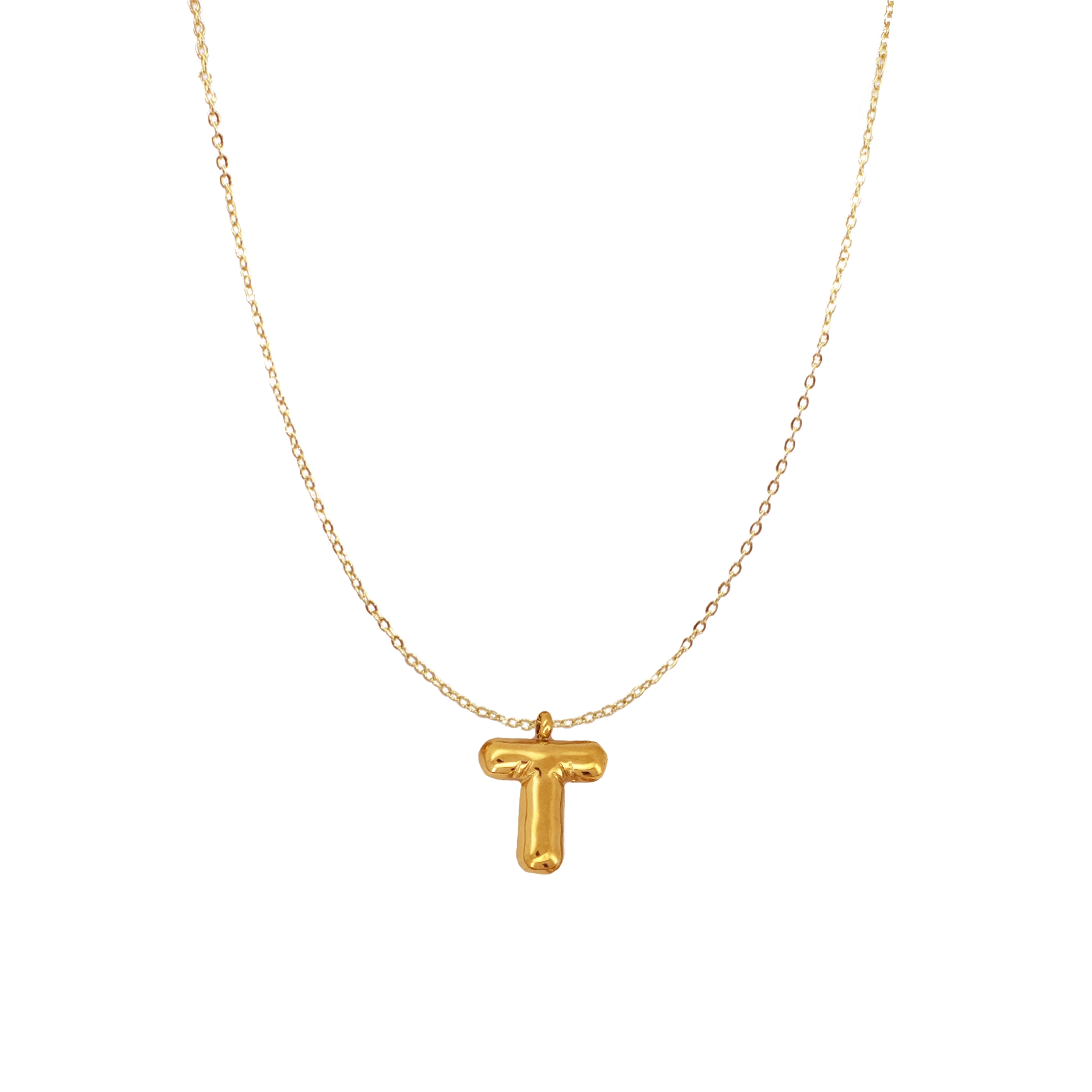 PUFFY INITIAL NECKLACE - Image 24