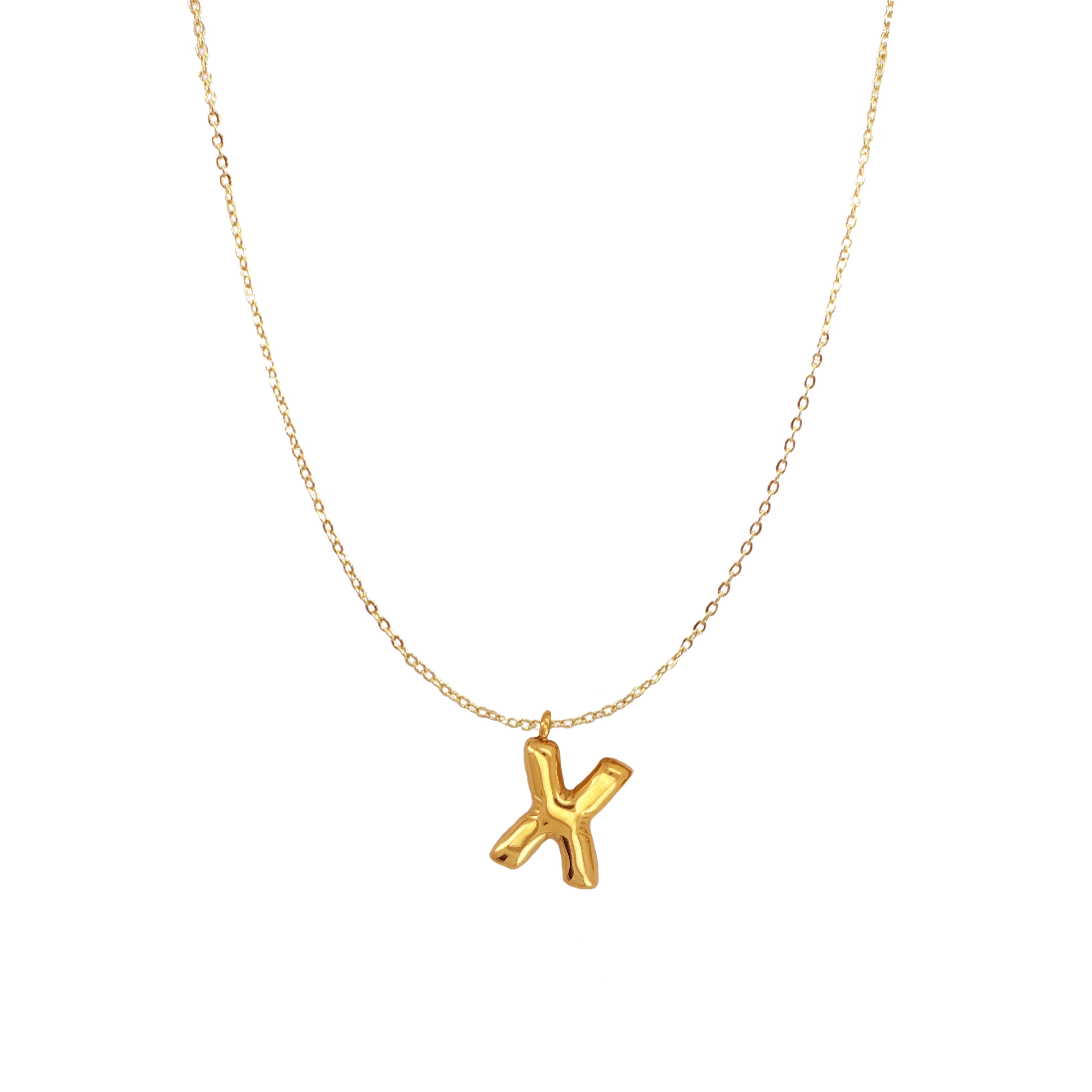 PUFFY INITIAL NECKLACE - Image 28