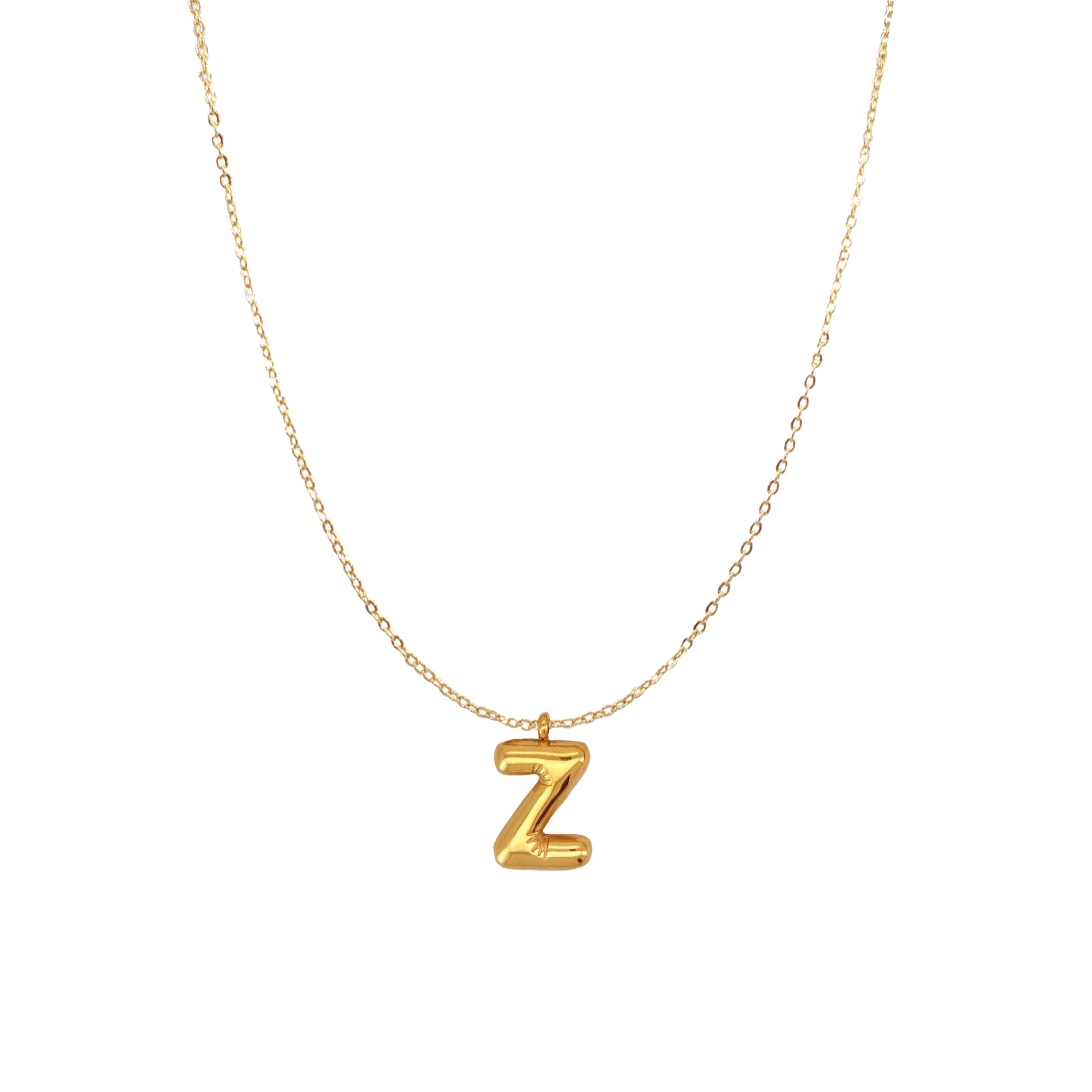 PUFFY INITIAL NECKLACE - Image 30
