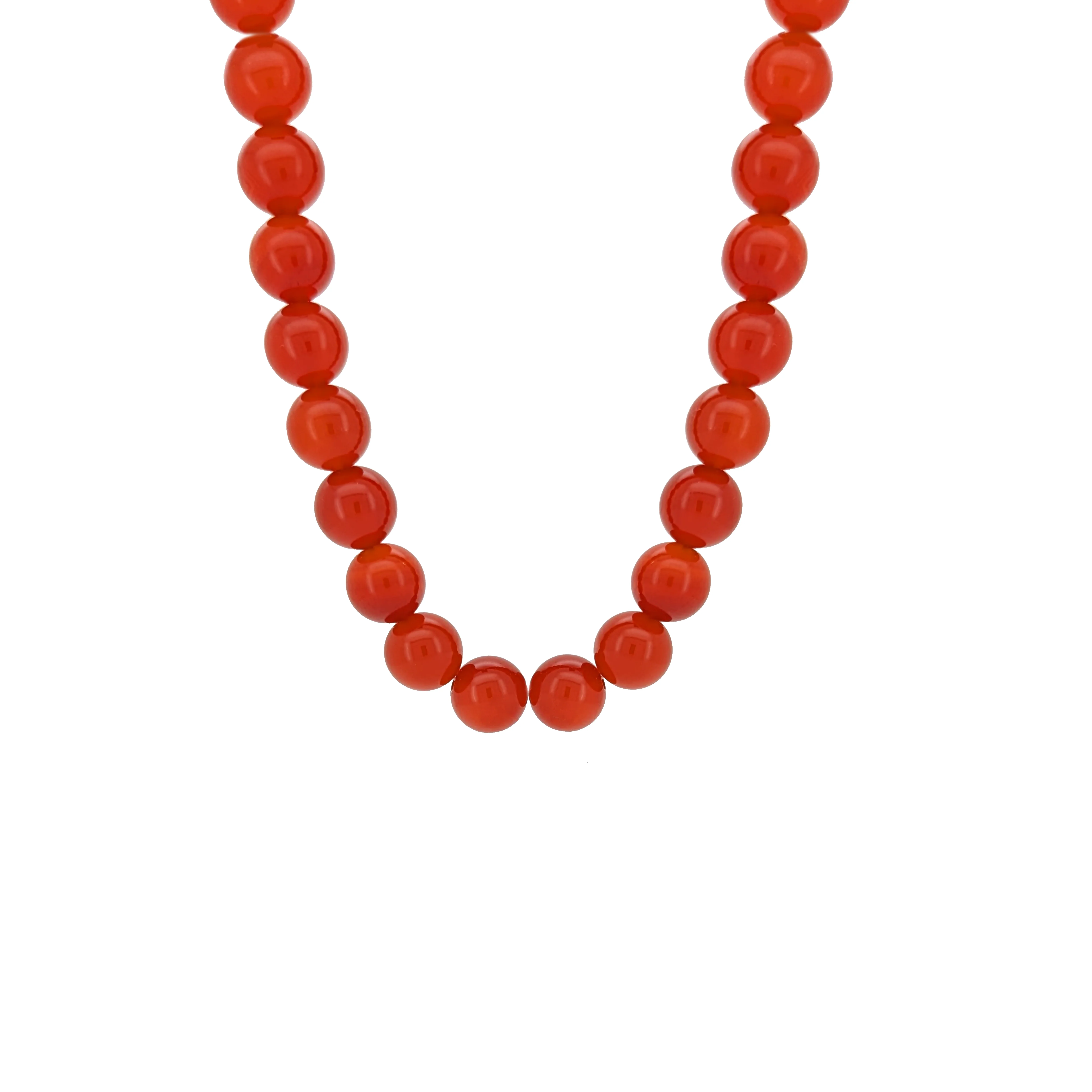 ROUGE BEADED NECKLACE - Image 3