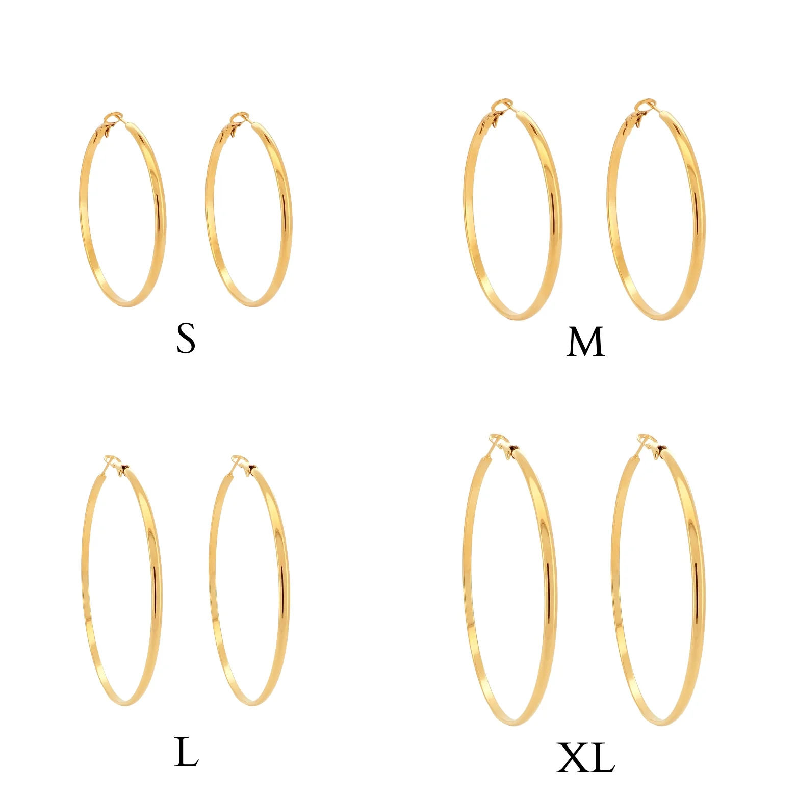 SOLEIL HOOPS GOLD - Image 5