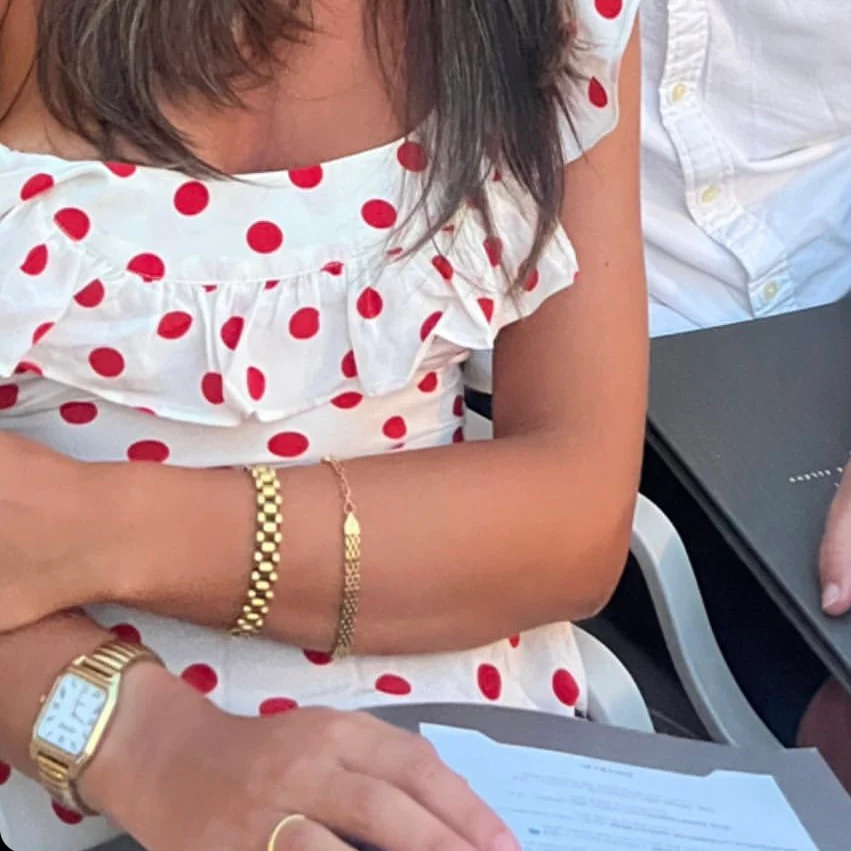 WATCH BRACELET GOLD - Image 6